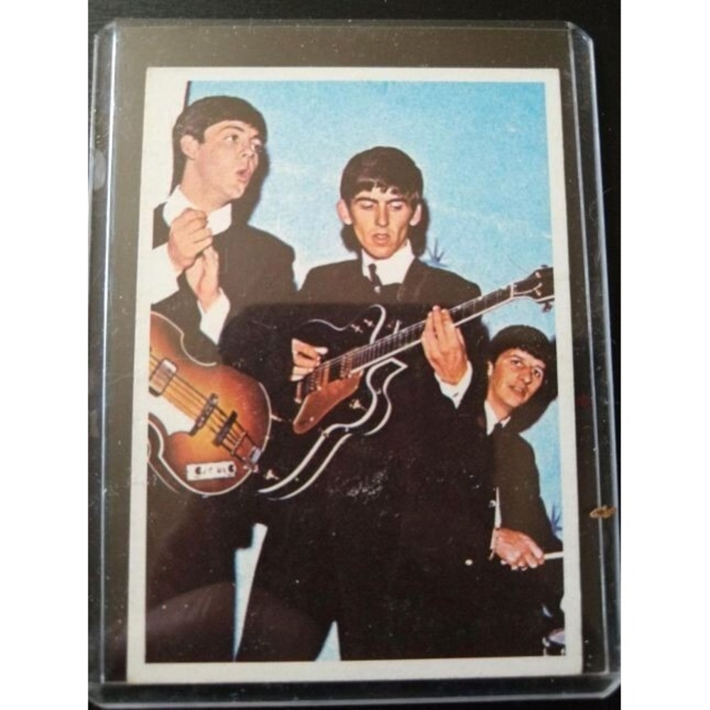 1964 Topps Beatles Diary 25A Color Trading Card EX Vintage Music Memorabilia